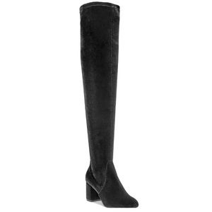 NEW INC Women's Rikkie Velvet Over The Knee Boots